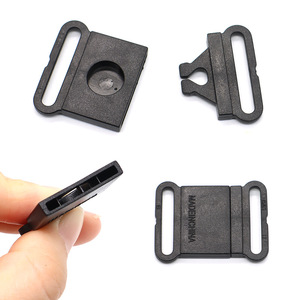 Plastic Lanyard Buckle 25mm <b>Clip</b> Closure Durable Work ID Badge Holder Shoulder Strap Accessory Made In China - Product Image 1