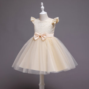 Robes de fête pour bébés de style européen <span class=keywords><strong>d</strong></span>'un an à motifs de robes de <span class=keywords><strong>demoiselle</strong></span> <span class=keywords><strong>d</strong></span>'<span class=keywords><strong>honneur</strong></span> pour petites filles pour anniversaire - Product Image 2