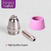 Starnow 25 pièces buse AG60 fil d'électrodes en Hafnium torche Plasma pour SG55 Kits de torche Plasma WSD60 pièces de Machine de découpe