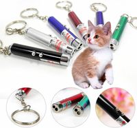 Offres Spéciales : Jouets Laser Écologiques en Métal pour Chats, 2 Pointeurs Laser Lumineux, Stylo Laser Interactif Pas Cher pour Chats