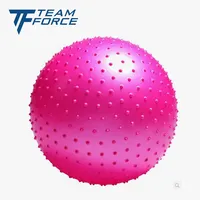 حار بيع لون مختلف التوازن اليوغا كرة لياقة بدنية 55 65 75 سنتيمتر كرة الصالة الرياضية تدليك الكرة