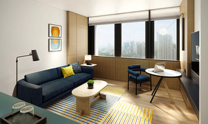 ชุดเฟอร์นิเจอร์ห้องนอน<span class=keywords><strong>โรงแรม</strong></span>หรู โครงการโรงแรม ออกแบบตามสั่ง สไตล์โมเดิร์น ระดับ 5 ดาว ชุดห้องพักครบครัน ผู้ผลิตจากจีน - Product Image 6