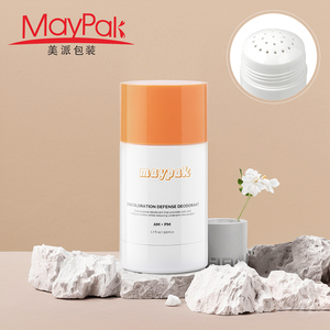 Sang Trọng Rỗng 50G Nhựa ABS Mỹ Phẩm Vòng <span class=keywords><strong>Twist</strong></span> up Gel Khử Mùi Stick Ống <span class=keywords><strong>Container</strong></span> Với Sifter Nắp - Product Image 2