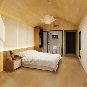 Vorgefertigtes Stahl-Mikro-Tiny-House Villa Modulares Falthaus für Heimbüro Hotel Badezimmer Campingplatz Resort - Product Image 4