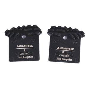 Pastillas de Freno de Disco de Resina Orgánica Anrancee, Disipación de Calor para Bicicleta, Compatible con <span class=keywords><strong>Frenos</strong></span> de Disco <span class=keywords><strong>Shimano</strong></span> <span class=keywords><strong>M6100</strong></span> M7100 M8100 - Product Image 1