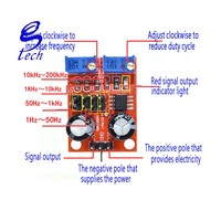 Hot Sale good price Pulse Frequency Duty Cycle Adjustable Module Square Wave Signal Generator Ne555