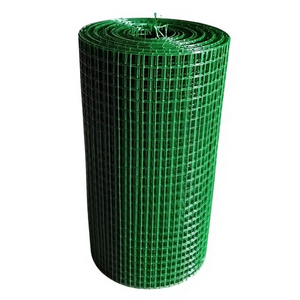 Clôture en treillis métallique carré en acier soudé, noir, hauteur 1,2 m, maille 76,2*12,7 mm, diamètre du fil 4,0 mm, revêtement PVC - Product Image 1