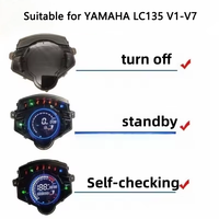 Harga Pabrik Speedometer Digital Motor Terlaris Tachometer Odometer Cocok untuk YAMAHA LC 135