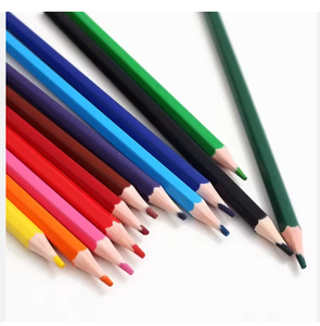 Lot de 12 crayons de couleur à l'huile en bois pour artistes, pour enfants, crayons personnalisés à bas <span class=keywords><strong>prix</strong></span> - Product Image 3