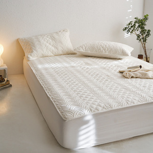 Drap-housse en pur coton Tokogasa pour lit de 1,8 m, anti-acariens, protection intégrale du matelas, literie pour bébé - Product Image 1