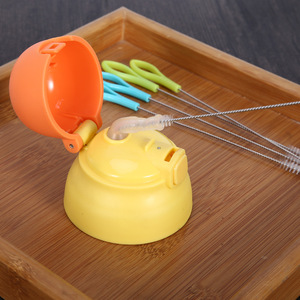 Stainless Steel Cleaning Brush <b>Plastic</b> Handle Individually <b>Wrapped</b> Small Bristle Brush to Clean Baby Bottle - Product Image 4