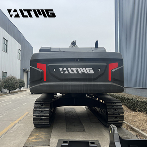 Maquinaria de Movimiento de Tierras, Excavadora de 23 Toneladas, <span class=keywords><strong>38</strong></span> Toneladas, 60 Toneladas, Excavadora Hidráulica Grande con Motor Cummins - Product Image 4