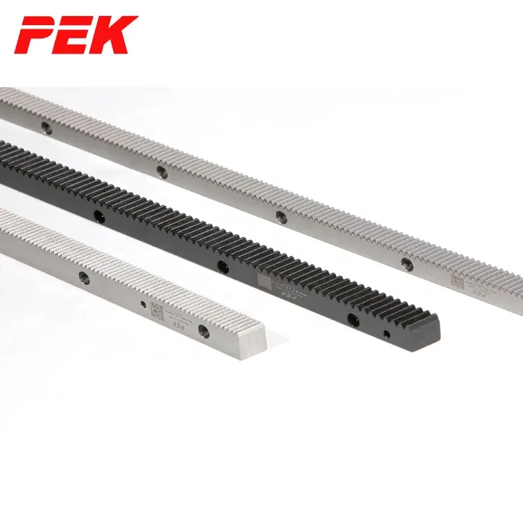 High precision steel cnc helical module 1 3 4 6 gear rack and pinion