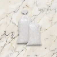 Sacs de stockage de glace en LDPE écologiques et recyclables de qualité supérieure, coutures résistantes aux déchirures, personnalisables, fabriqués en Indonésie pour congélateurs de vente au détail