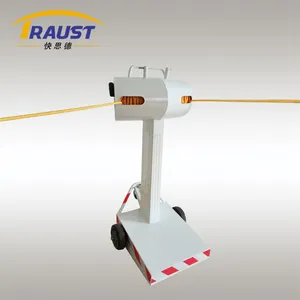 Traust สนามบินรายการใหม่28เมตรหดเข็มขัด Stanchion เชือกบาร์รีรถเข็น