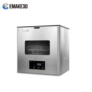 Machine à laver les impressions professionnelles, équipement de <span class=keywords><strong>nettoyage</strong></span> pour résine 3D, moteur électrique 100W, cylindre de brunissage, EMAKE 3D - Product Image 1
