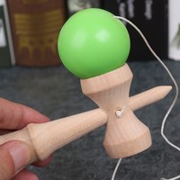 Juguete de Madera Kenda Ma Skill Ball, Rompecabezas Tradicional Educativo, Juguete Interactivo para Adultos y Niños