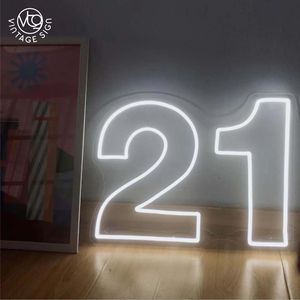 <strong>3d</strong> Acrylic Neon <strong>Light</strong> Bar <strong>Wall</strong> Hanging Led Custom for Room Party Nightlight Gift - Product Image 3