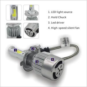 Bombillas LED COB C6 Blancas de 12V, 36W, 6500K/6000K, Ajuste Universal para Todos los Autos con 2 Años de Garantía - Product Image 4