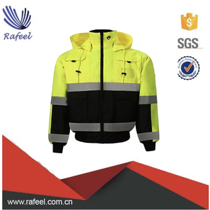 เสื้อผ้านิรภัยสะท้อนแสง EN ISO 20471ระดับมาตรฐานป้องกันแขนถอดได้กันน้ำได้รับการออกแบบจากจีน - Product Image 2