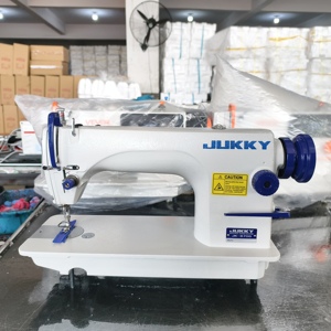 Máquina de Coser Industrial de Alta Velocidad JUKKY 8700, Máquina de Coser de Puntada Fija de Una Sola Aguja con Motor - Product Image 1