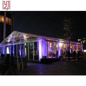 Carpa Transparente para Bodas con Estructura de Aluminio para 100 Personas, para Eventos al Aire Libre - Product Image 1