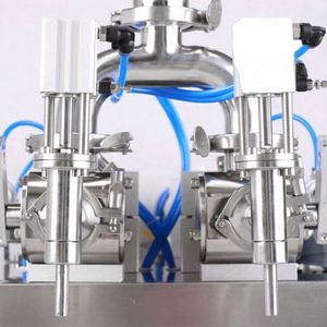 Semi-Automatic High-Accuracy Dual Nozzle Filling Machine for Food & Beverage (Cans/Bottles Glass/Plastic) 220V/110V - Product Image 3