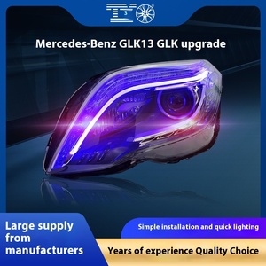 Conjunto de Faros Delanteros para <span class=keywords><strong>Mercedes</strong></span> GLK200 Glk260 <span class=keywords><strong>Glk300</strong></span> 13-15, Lente Reacondicionada, Xenón Led - Product Image 2
