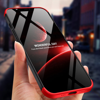 Étui GKK 360 3-en-1 anti-choc, design sportif, étui de téléphone en PC pour iPhone 12/13/14/15/16 Pro Max