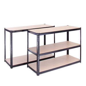 Étagère réseau avec étagère Rack Retails Gold Stacking Rack Étagères Archives Étagères peu profondes Unité - Product Image 2