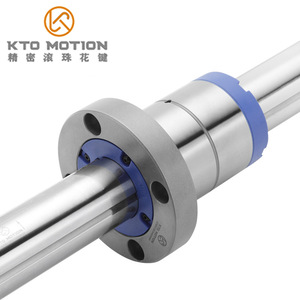 Eje de Bola con Ranura Kto Tipo Brida, Precisión P1, Material de Acero para Fabricación de Máquinas Herramienta - Product Image 2