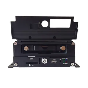 AHD 1080p H.264 8 Channel MDVR System ST9808 Mobile Digital Video Recorder Camera DVR With 4G And GPS