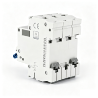 Disjoncteur miniature Nader NDB1-63 1P-4P 1-63A Courbes B/C/D Montage sur rail DIN Protection contre les surcharges et les courts-circuits Isolation