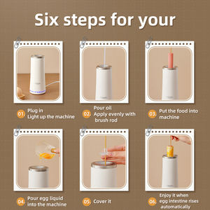 Máquina para hornear perritos calientes eléctrica automática al por mayor, máquina para hacer rollos de huevo para desayuno y aperitivos para el hogar - Product Image 4