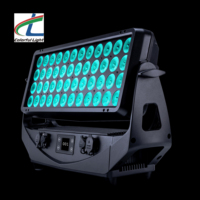 Projecteur LED haute performance IP65 48x20W RGBALC avec contrôle DMX et écran tactile LCD pour éclairage architectural, scénique et événementiel