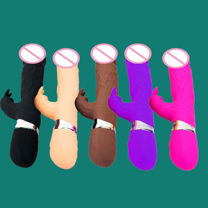 Ypm Oplaadbare Siliconen Konijn Vibrator Voor Vrouwen G-Spot <span class=keywords><strong>Clitoris</strong></span> G-Spot <span class=keywords><strong>Clitoris</strong></span> <span class=keywords><strong>Massage</strong></span> Dubbele Vibratie Stuwkracht - Product Image 2