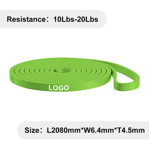 Exercise Resistance <b>Bands</b> Set 5 Colors Latex Fitness <b>Workout</b> Equipment for Adults Portable Stretching Training <b>bands</b> - Product Image 5