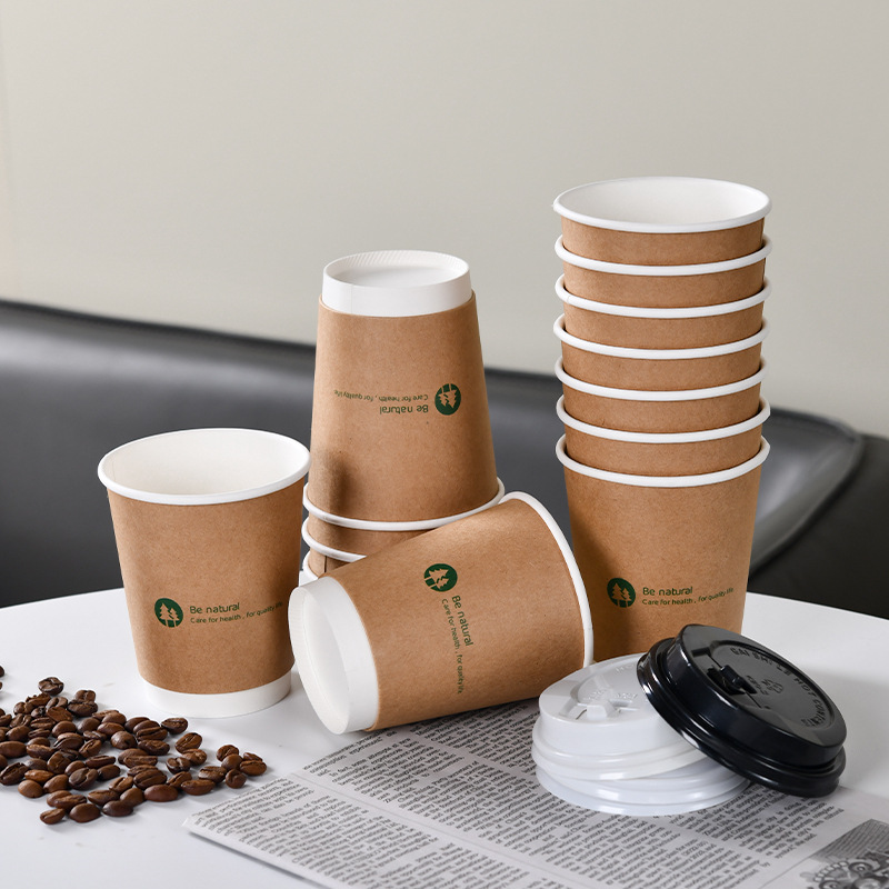 Tasse à café 8oz [280ml] à double paroi épaissie - Soyez naturel