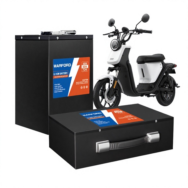 Factory Customized 48V 60V 72V 50Ah 60Ah 80Ah Lithium Rechargeable Batteries Lithium Ion Battery Packs for Electric Motorcycles