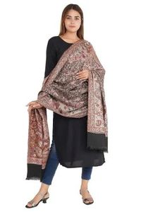 Polyester Kashmiri Weaved Ethnic Winter <b>Shawl</b> Breathable Soft Skin-Friendly Long <b>Wrap</b> for Women Comfortable Warmth Modern - Product Image 5