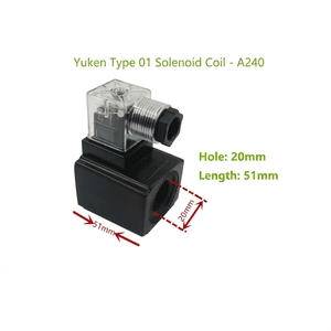 โซลินอยด์ไฮดรอลิกสำหรับกล่องเทอร์มินัลรุ่น DSG-01 DSG-03 ซีรีส์ ชนิด AC240V AC220V AC110 DC24V DC12V - Product Image 2