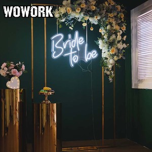 2025 wowork trang trí nội thất RGB tùy chỉnh Hạnh Phúc sinh nhật 12V Flex <span class=keywords><strong>Led</strong></span> Neon dấu hiệu Acrylic Board trang trí nội thất ánh sáng cho Đảng tổ chức sự kiện trang trí nội thất - Product Image 5