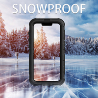 Shellbox – coque de Protection magnétique en aluminium de qualité militaire, étanche aux chocs, avec aimants N52 intégrés pour IPhone 14 Plus, 360