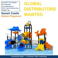 SageDelightRides Équipement de jeu aquatique en vrac, unité de pulvérisation à jet d'eau pour enfants, en plastique LLDPE, avec tuyau en acier galvanisé, pour pont de piscine, OEM