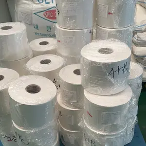 OEM merek termurah gulungan Jumbo Kertas Toilet Virgin Woodpulp bahan baku membuat tisu Toilet kertas orang tua gulungan ibu