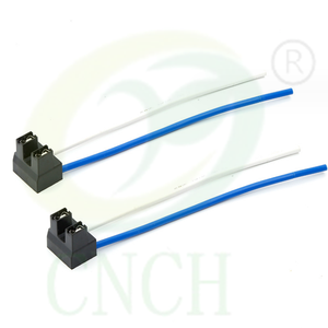 Portalámparas de pie doblado de alambre de cobre para automóvil H7 con enchufe de faro de motocicleta de bloqueo - Product Image 2