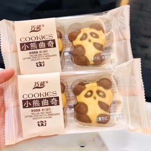 동물 모양 쿠키 판다 한정판 쿠키 샌드위치 비스킷 설탕 버터 쿠키 크리스마스 크래커 - Product Image 6