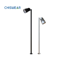 Minifoco de pista magnético LED, iluminación de escaparate, 3W, 12V