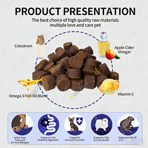 60 Soft Chews Dog Vision, compléments alimentaires pour chiens, protègent la vue, favorisent la santé oculaire des chiens âgés, complément alimentaire pour la santé des chiens - Product Image 2