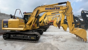 รถขุดตีนตะขาบ Komatsu PC130-7K มือสอง สภาพดี ขนาด 13 ตัน สำหรับงานดิน - Product Image 3